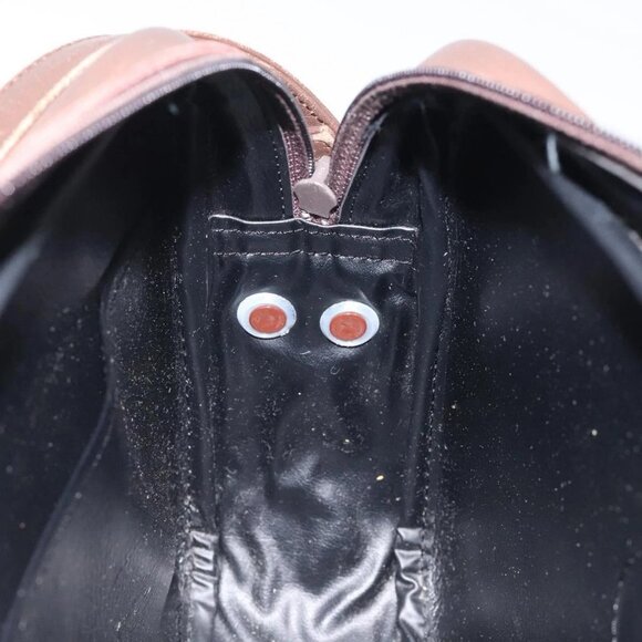 Burberrys Nova Check Shoulder Bag Canvas Beige Gold Auth sw723 - Picture 12 of 16